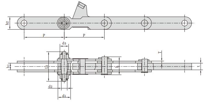 P300F5_<font color='red'><font color='red'>鋼廠</font>用<font color='red'>輸送</font>鏈</font> <font color='red'>鋼廠</font>鏈